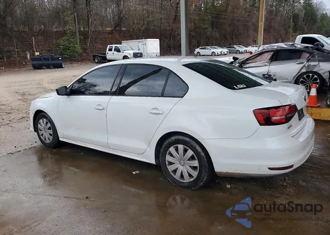 2016 Volkswagen Jetta S из США, поврежденный, VIN 3VW267AJ0GM379464